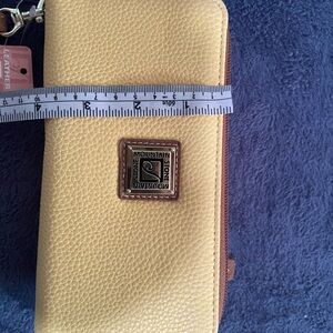 Cornwall SlG W Wristlet Yellow/Tan